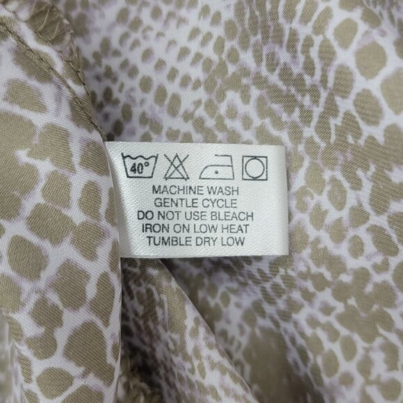 VIOLET & Claire Women's Lilac Grey Snake Print Sleeveless Top - Picture 11 of 11